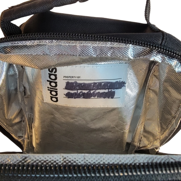 Adidas Metalic Shimmer Rainbow Soft Cooler Lunch Box Bag Bonus Vintage Unicorn - Picture 13 of 15
